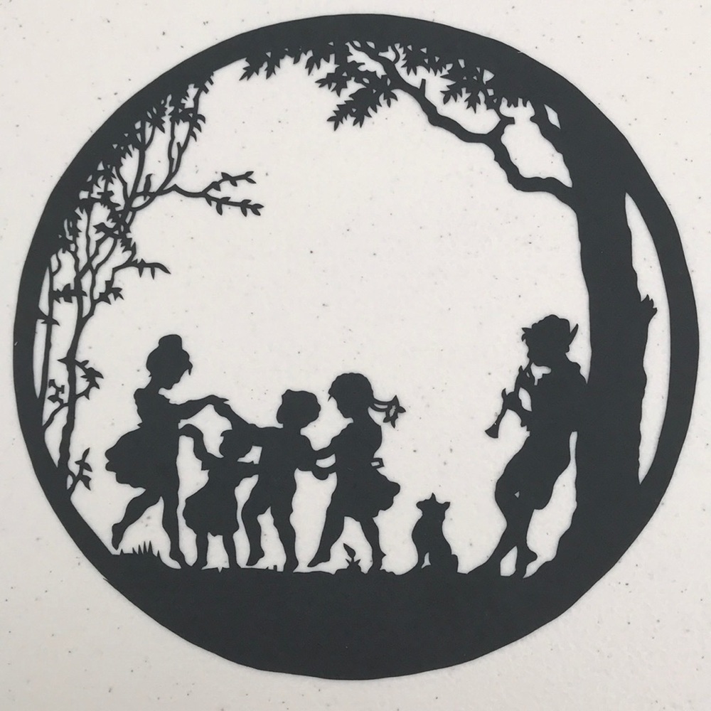 💖 Handmade PaperCut Silhouette Scherenschn…